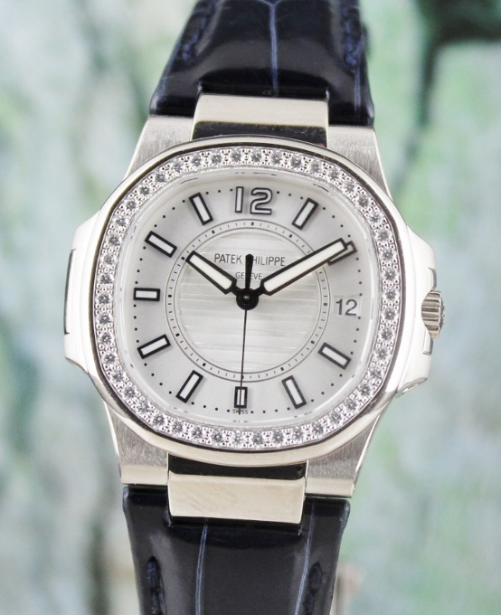 (image for) Patek Philippe 18K White Gold Nautilus Lady Watch / 7010G-011